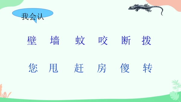 20 小壁虎借尾巴 课件
