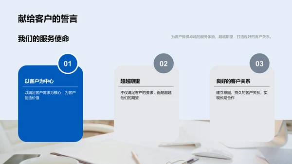 优化服务提升满意度PPT模板