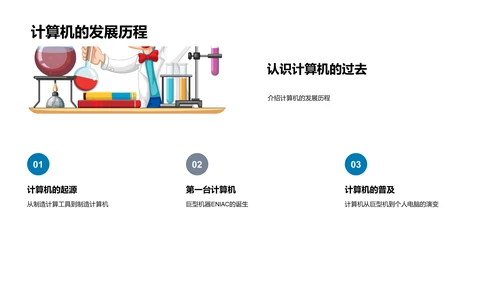 计算机应用教学PPT模板