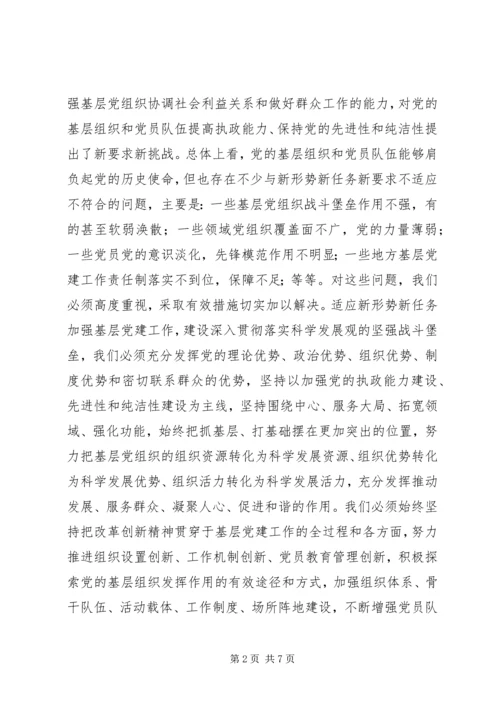 社区党建工作情况调研报告.docx