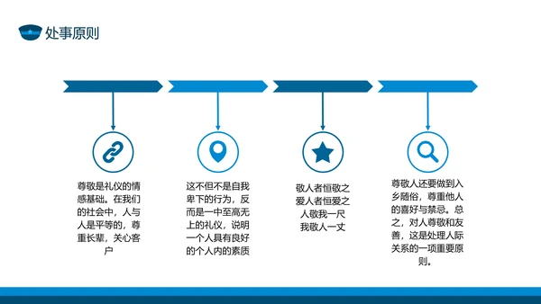 保安公司服务礼仪处事原则培训动态PPT