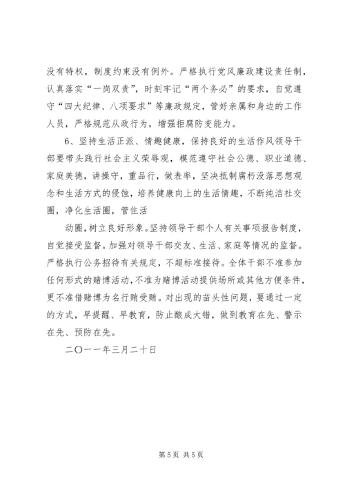 领导干部作风建设整改落实方案.docx