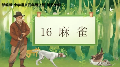 16 麻雀   课件