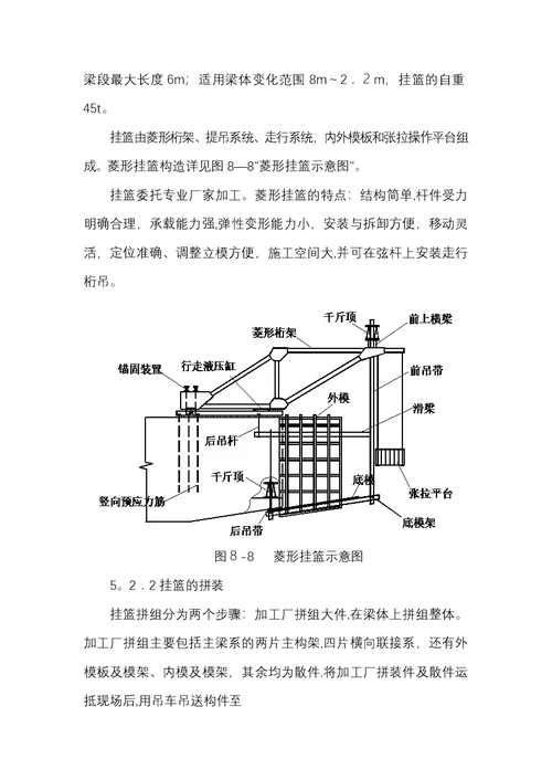 变截面连续箱梁施工方案