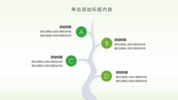 绿色低碳环保能源回收公益宣传动态PPT模板