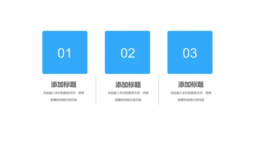 蓝色简约风职场竞聘述职报告PPT模板