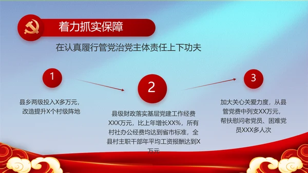 蓝色大气公安部治安管理局工作汇报动态PPT