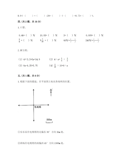 北京版数学小升初模拟试卷（巩固）.docx