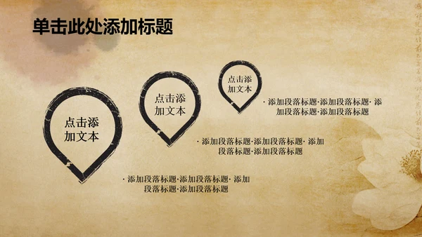古香古色中国风佛教PPT动态模板信佛