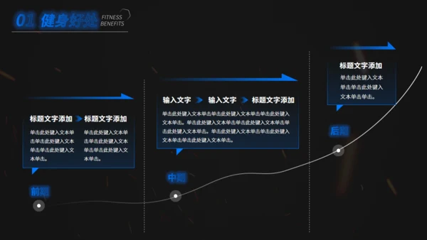 全民健身运动知识科普奔跑者通用PPT模板