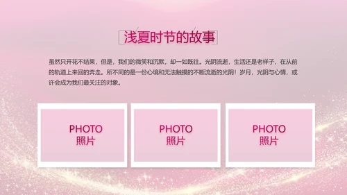 生日快乐生日派对纪念册电子相册动态PPT