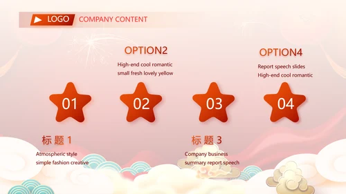 2022公司联欢晚会年终总结PPT动态模板