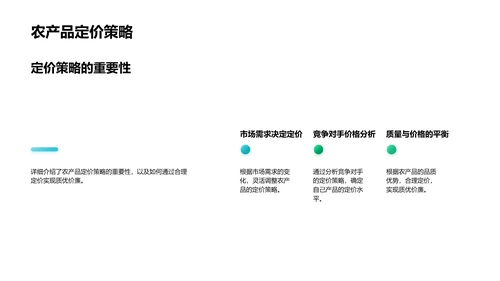 农产品电商销售报告PPT模板