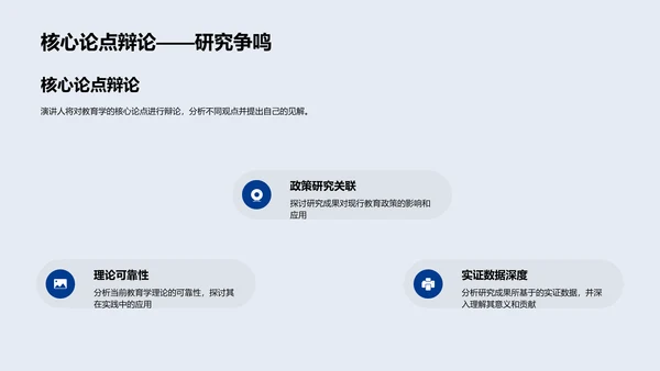 教育学答辩报告PPT模板