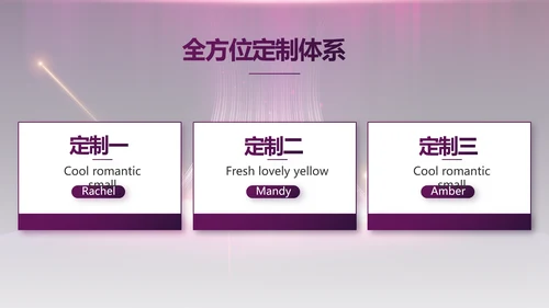 紫色公司品牌发布会策划方案工作总结PPT