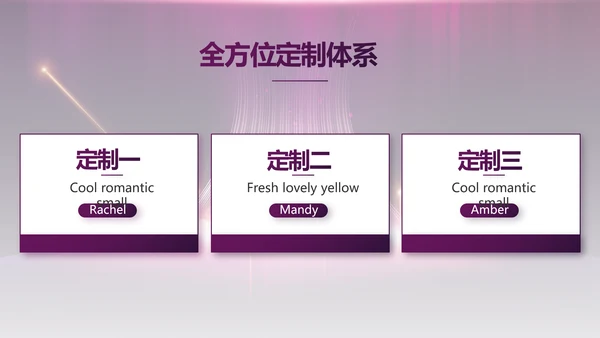 紫色公司品牌发布会策划方案工作总结PPT