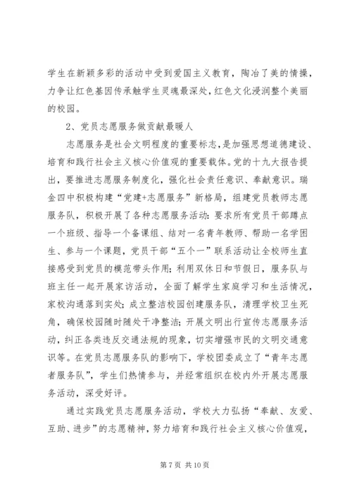 学校党建工作调研情况汇报 (2).docx