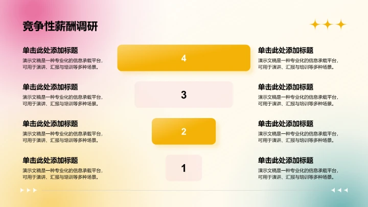 人事部门半年数据汇报PPT模板