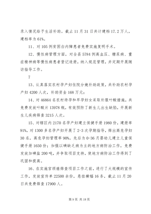 县委高书记调研汇报材料.docx
