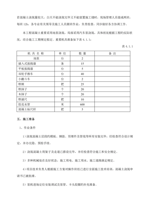 混凝土专项综合施工专题方案完整.docx