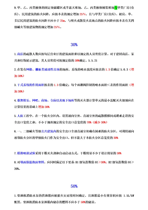 消防数字记忆法归纳总结