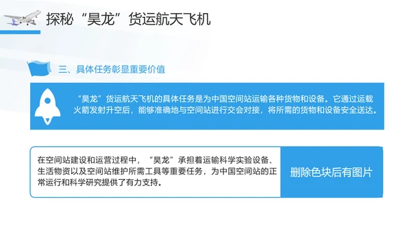 昊龙货运航天飞机助力中国航空事业走向世界团课PPT课件