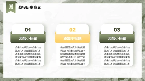 绿色简约风飞夺泸定桥专题红军长征精神团课PPT模板