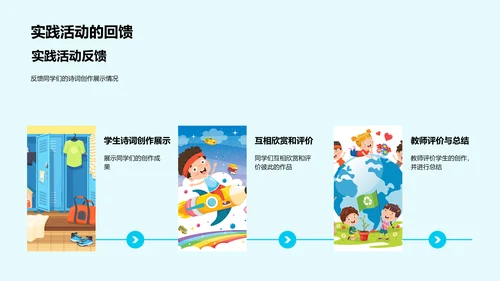 诗词教学讲座PPT模板