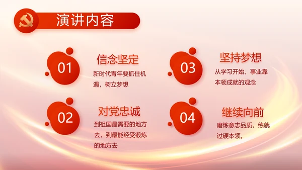 红色党支部党员大会年终工作总结PPT