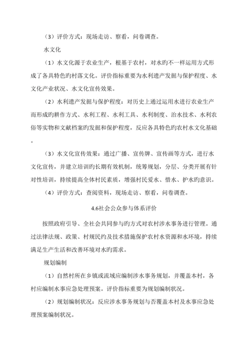 江西省水生态文明村建设评价细则.docx