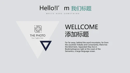 公司产品介绍宣传通用PPT动态模板