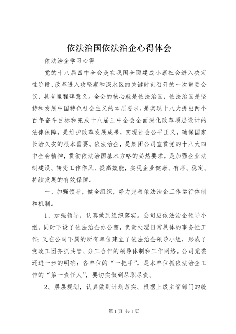 依法治国依法治企心得体会 (5).docx