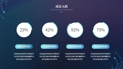 简约科技风线条互联网商业计划书产品介绍产品发布ppt模板