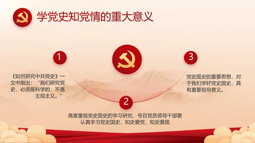 党建党支部年终工作总结汇报PPT党课