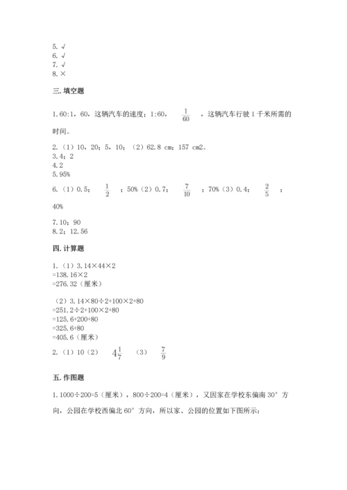 小学数学六年级上册期末试卷附完整答案【全优】.docx