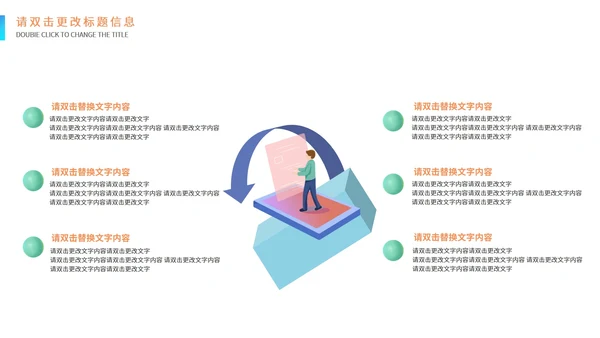 白色简约风企业宣传汇报PPT模板