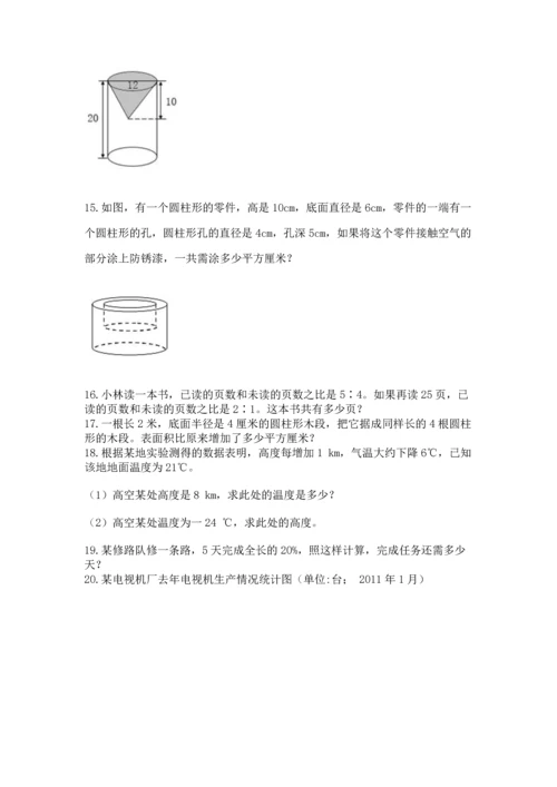 六年级小升初数学解决问题50道精品【考点梳理】.docx