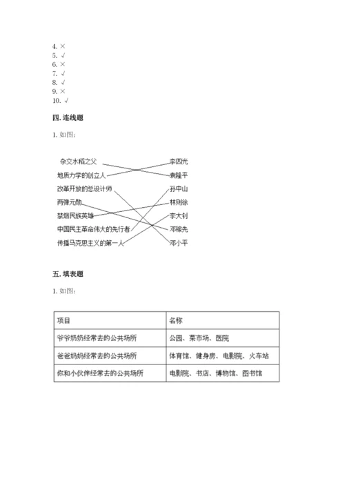 部编版五年级下册道德与法治期末测试卷【全优】.docx