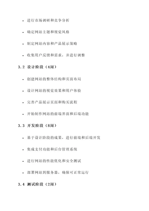 外贸独立站项目管理方案