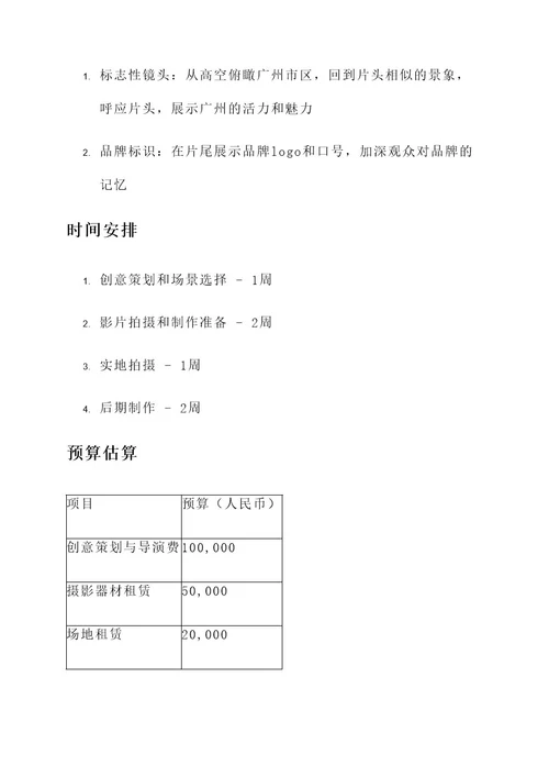 广州品牌tvc拍摄方案