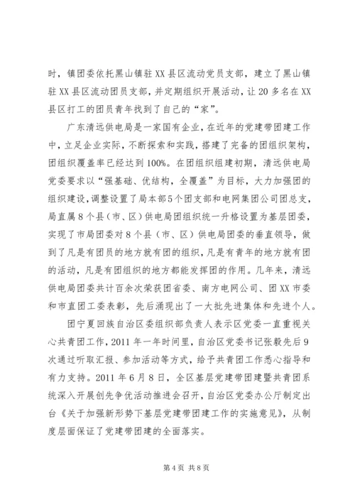 对党建带团建工作的几点思考 (3).docx