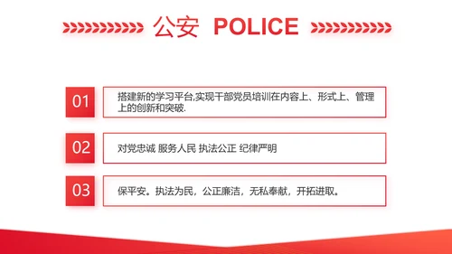 红色政协常委会工作汇报动态PPT