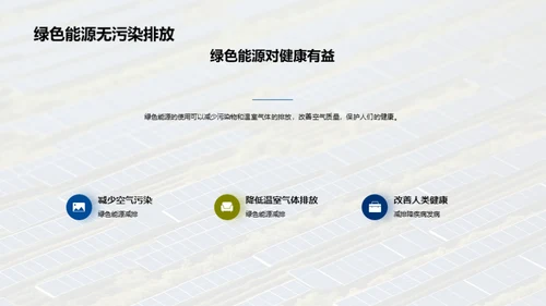 绿色能源的未来