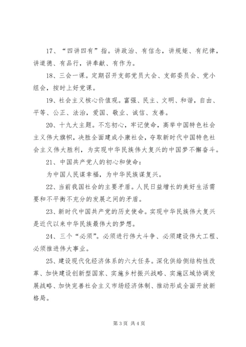 党员应知应会二十八点.docx