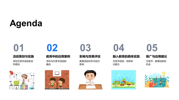 万圣节教学创新PPT模板