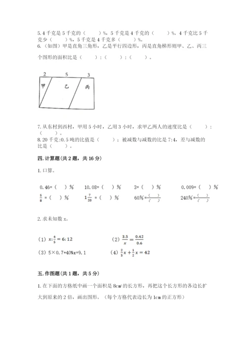 冀教版六年级下册期末真题卷精品（完整版）.docx