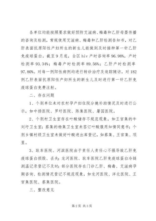 妇幼卫生服务项目汇报材料.docx