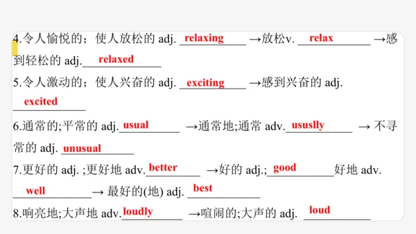 Module 3 Sports.期末模块复习课件-外研版八年级上册