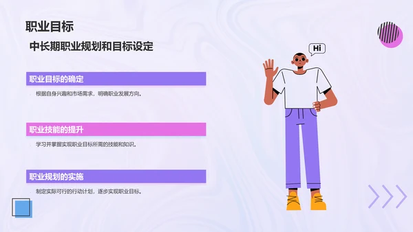 紫色酸性风个人简介PPT模板
