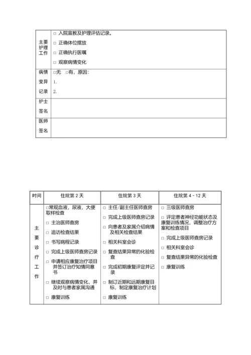 1010个临床路径之康复临床路径.docx